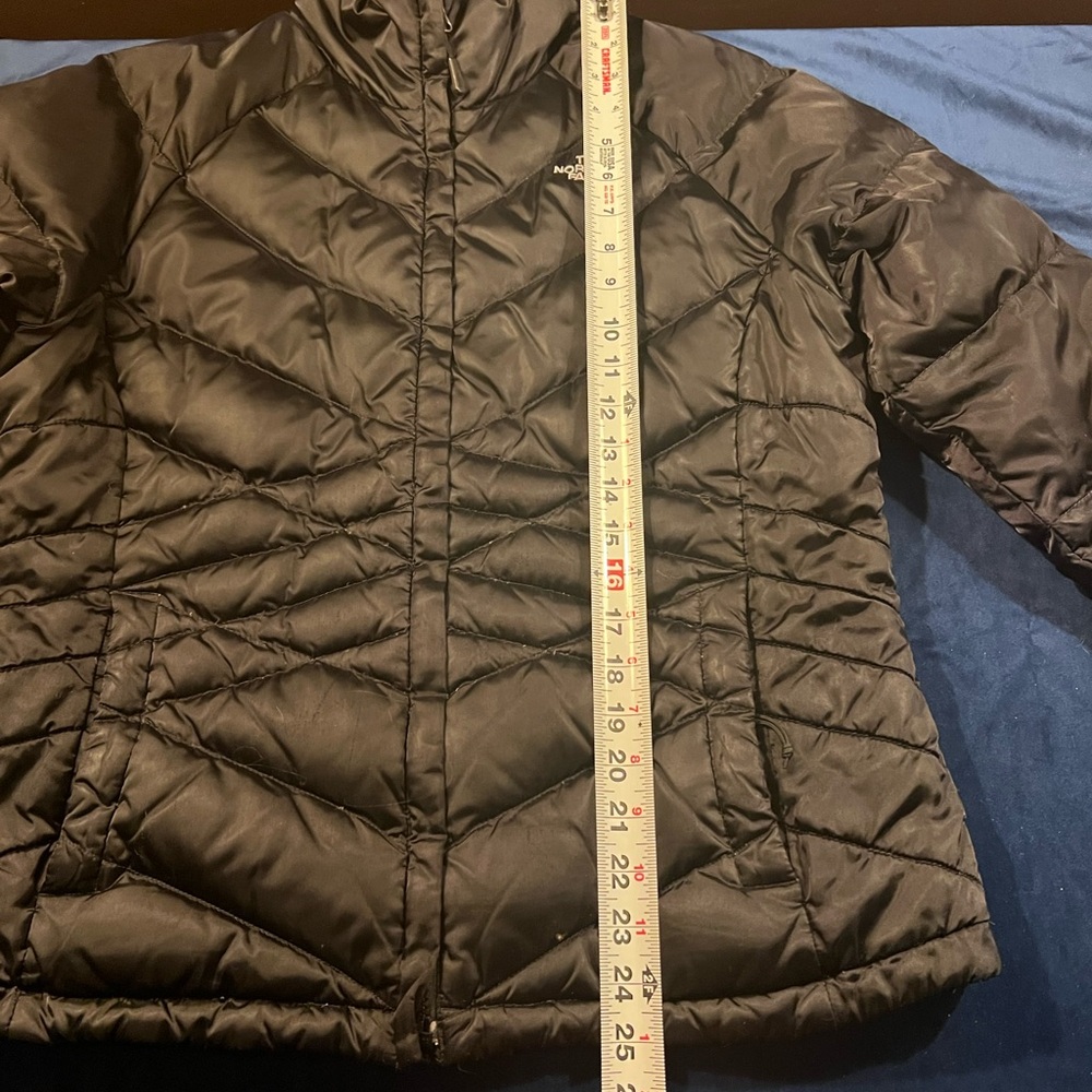 Women’s North Face 550 Down Fill Jacket – Black – Size Large - Picture 8 of 9